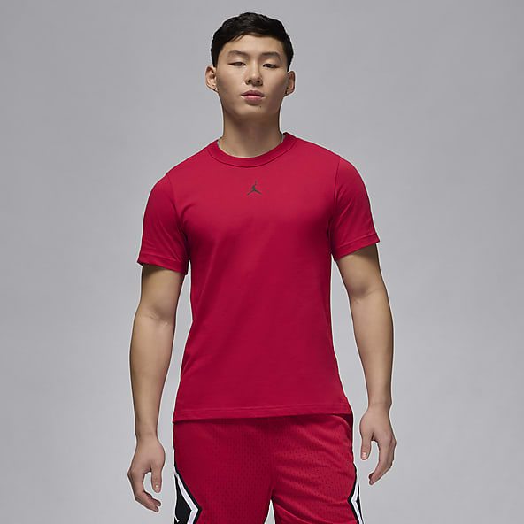 Nike air red shirt best sale